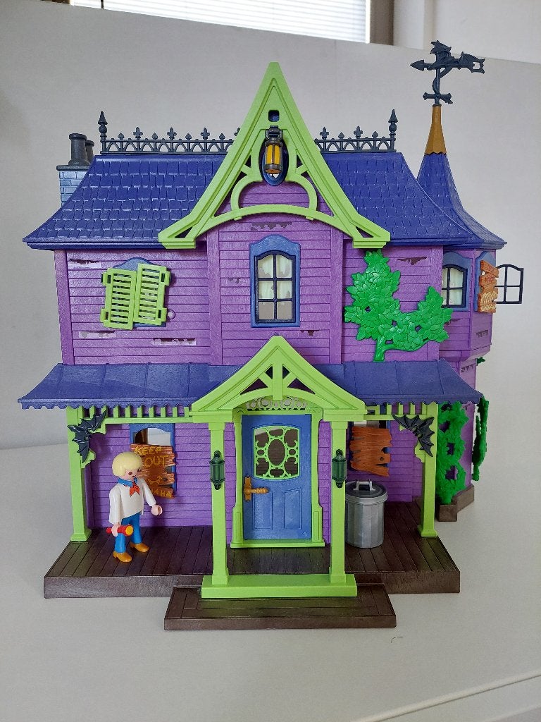 Playmobil Scooby Doo Spookhuis met avondmaal Shaggy (2 sets), Kinderen en Baby's, Ophalen, Complete set, Fantasy, Overige typen