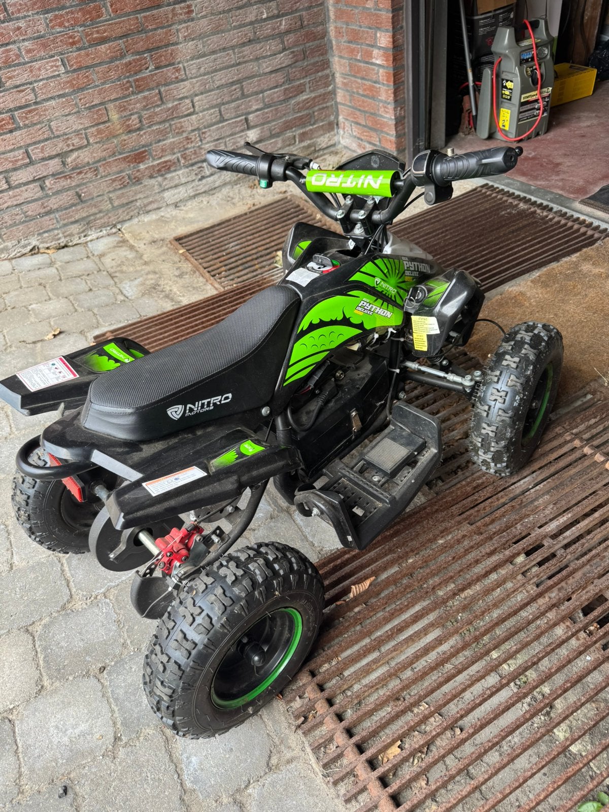 Kinder quad, Ophalen, Zo goed als nieuw
