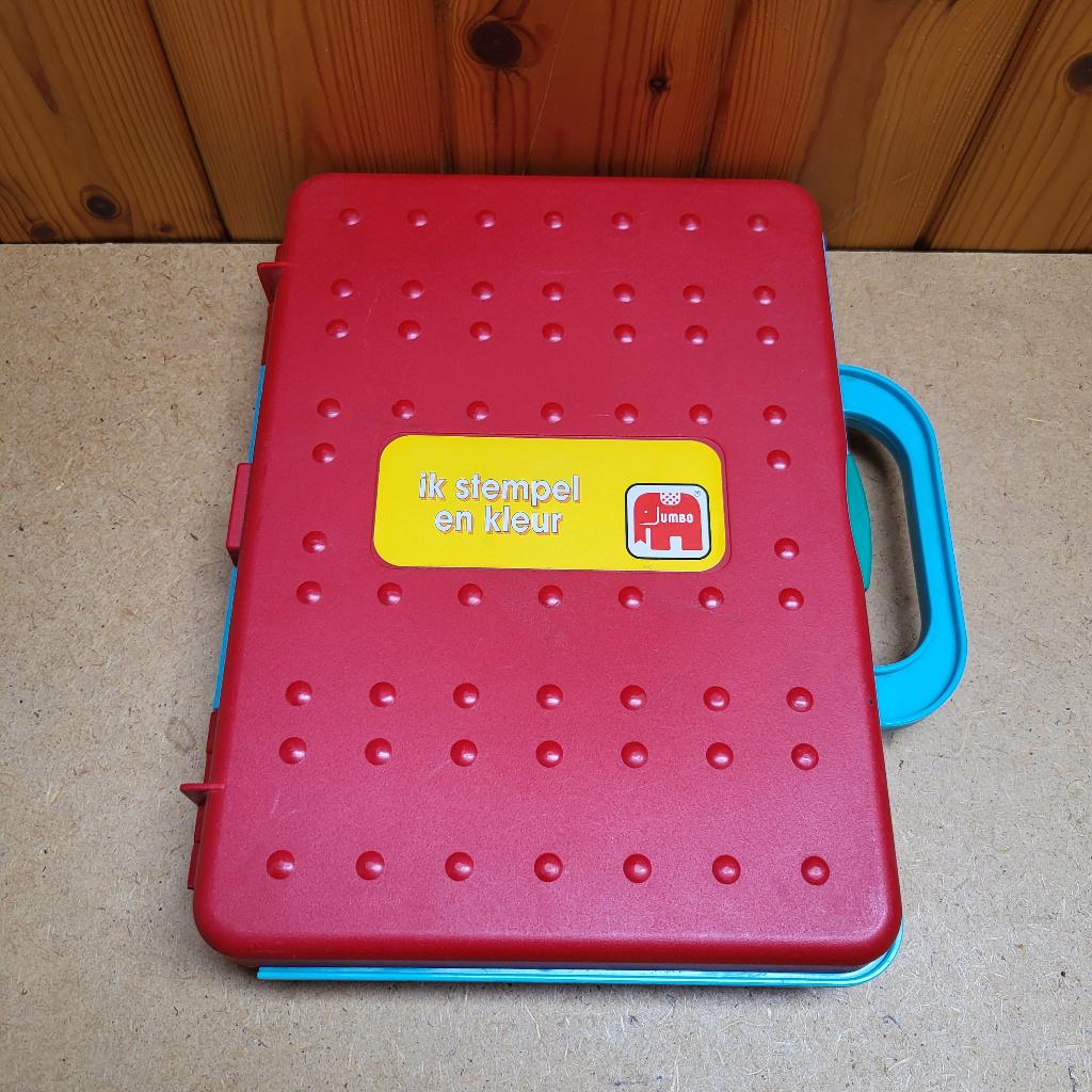 Educatieve koffer: Ik stempel en kleur, Ophalen of Verzenden, Gebruikt, Ontdekken