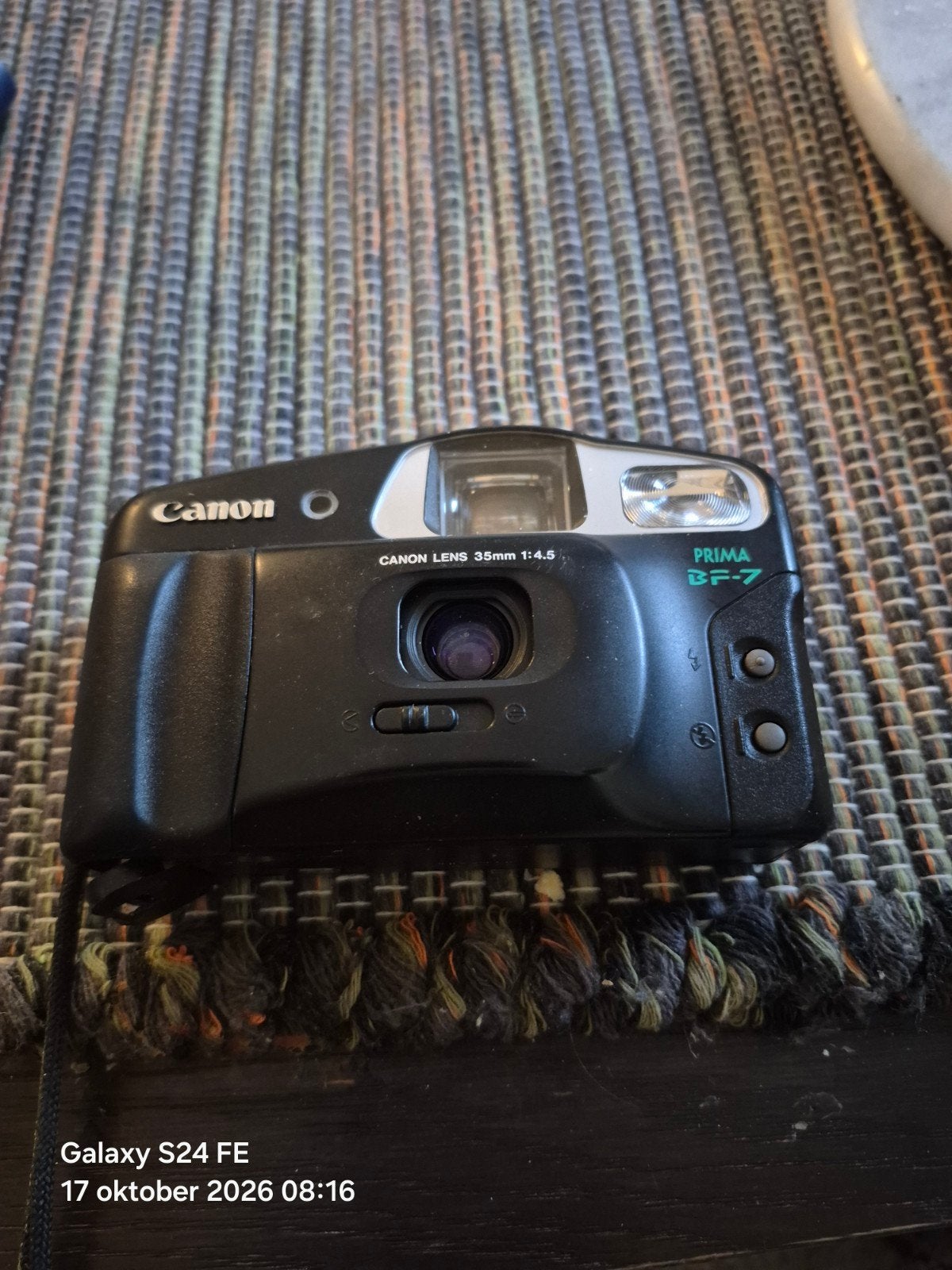 Canon Prima Bf-7, Ophalen of Verzenden, Compact, Canon