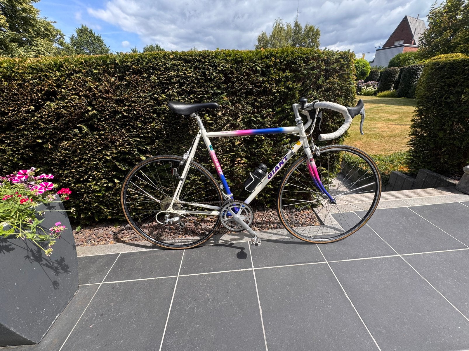 Retro Racefiets Giant Peloton Superlite – Shimano RX100, Fietsen en Brommers, Fietsen | Racefietsen, Ophalen, Zo goed als nieuw