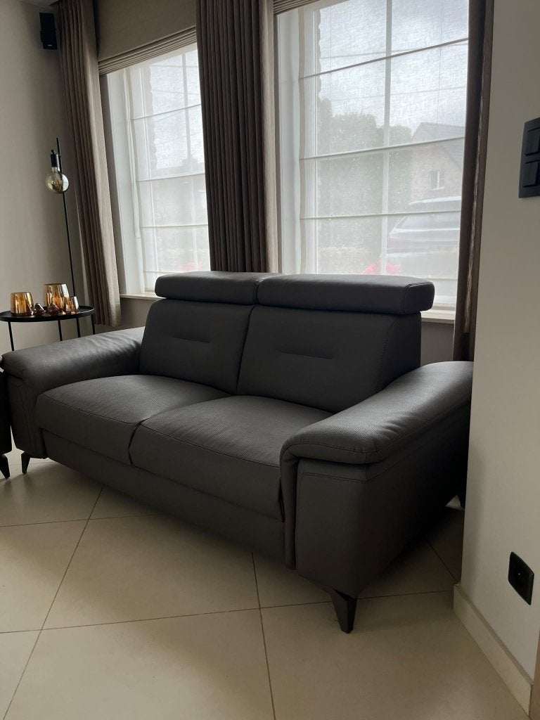 zetels, Huis en Inrichting, Zetels | Zetels, Ophalen, Gebruikt, 100 tot 125 cm, Leer