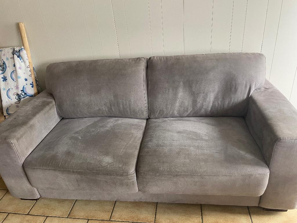 Gratis salon, Ophalen, Gebruikt, 150 tot 200 cm, Rechte bank