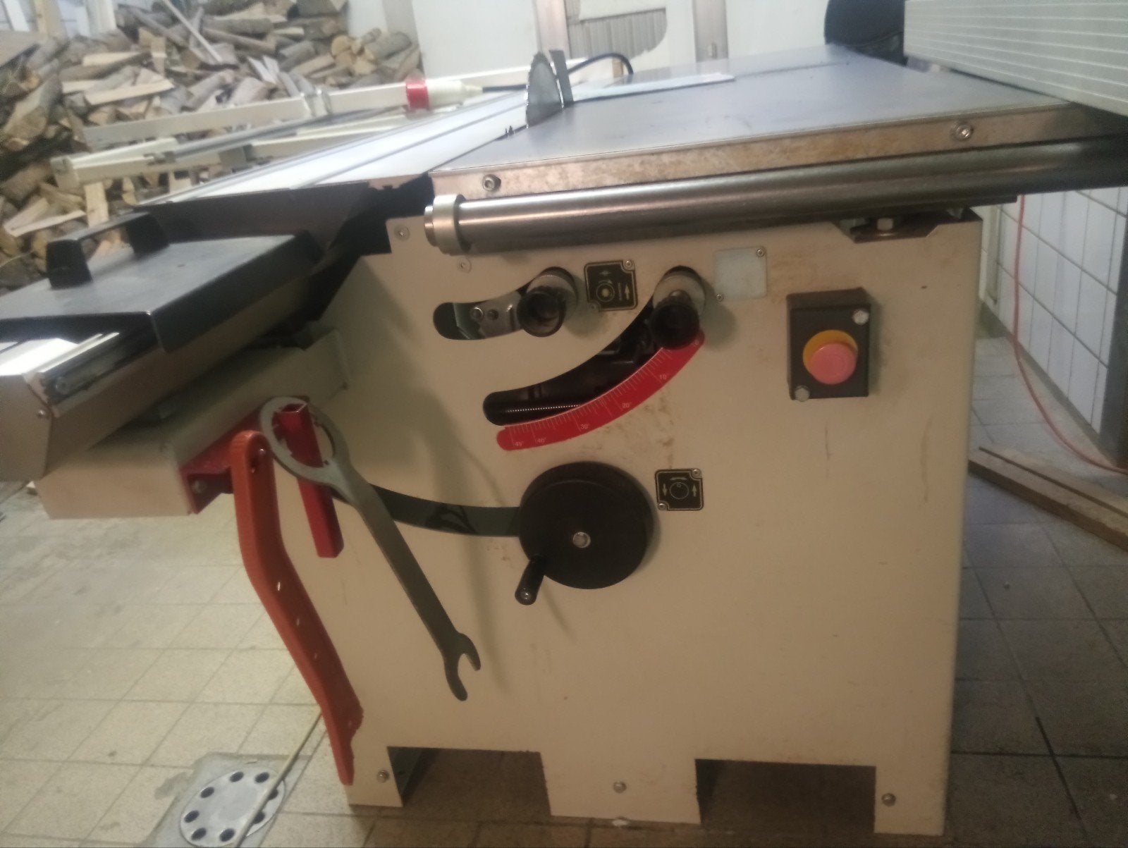 paneelzaag Robland E 300 te koop, Ophalen