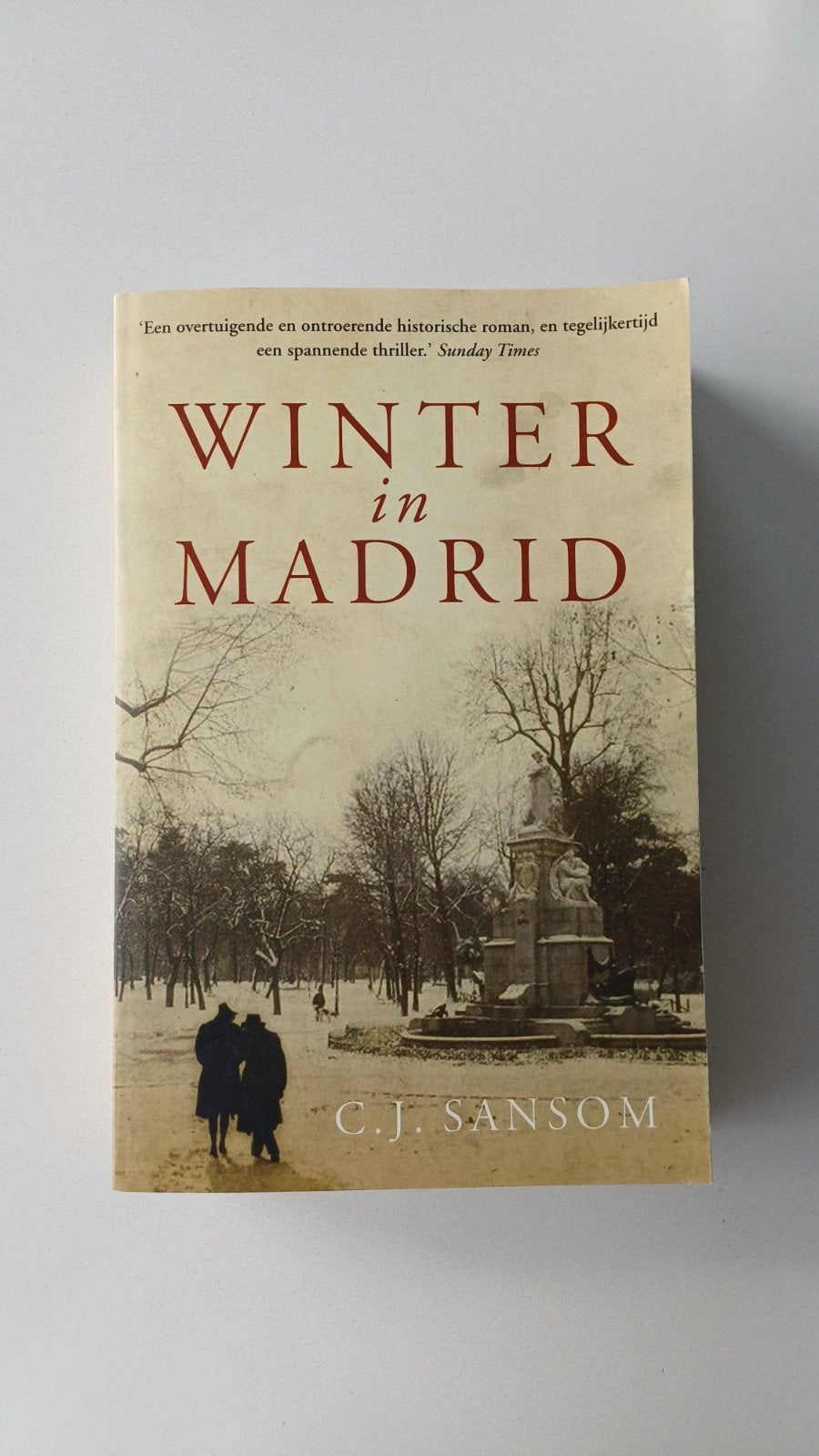 Boek 'Winter in Madrid' van C.J. Sansom, Boeken, Ophalen