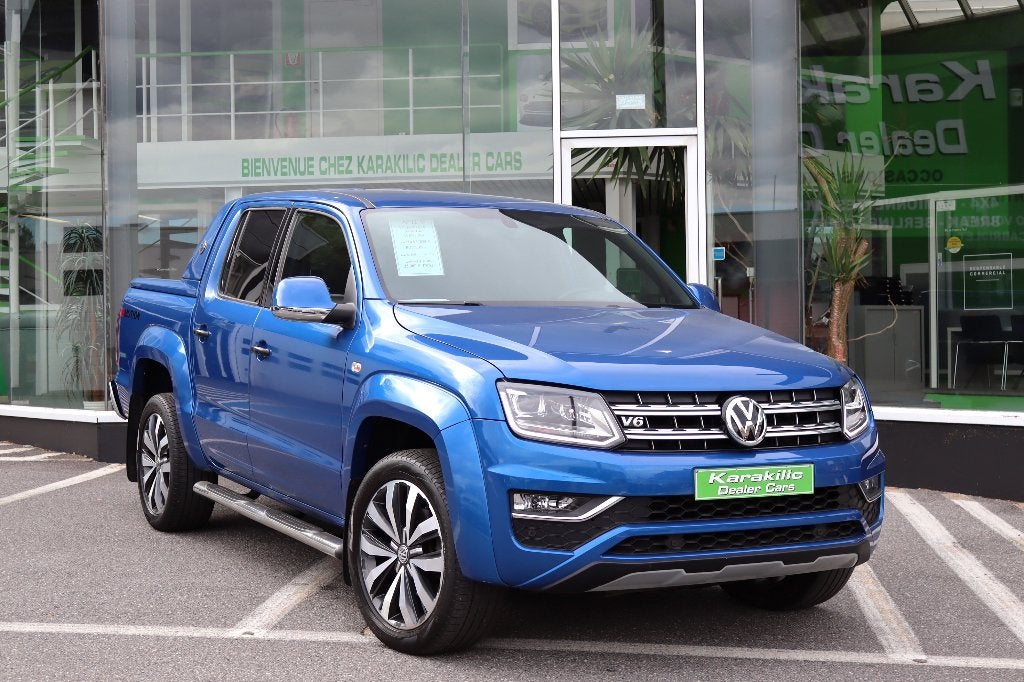 VW AMAROK 3.0TDi V6 258CV DSG AVENTURA CUIR GPS CAMERA TVAC, Autos, Cuir, Essai à domicile, Achat, Entreprise