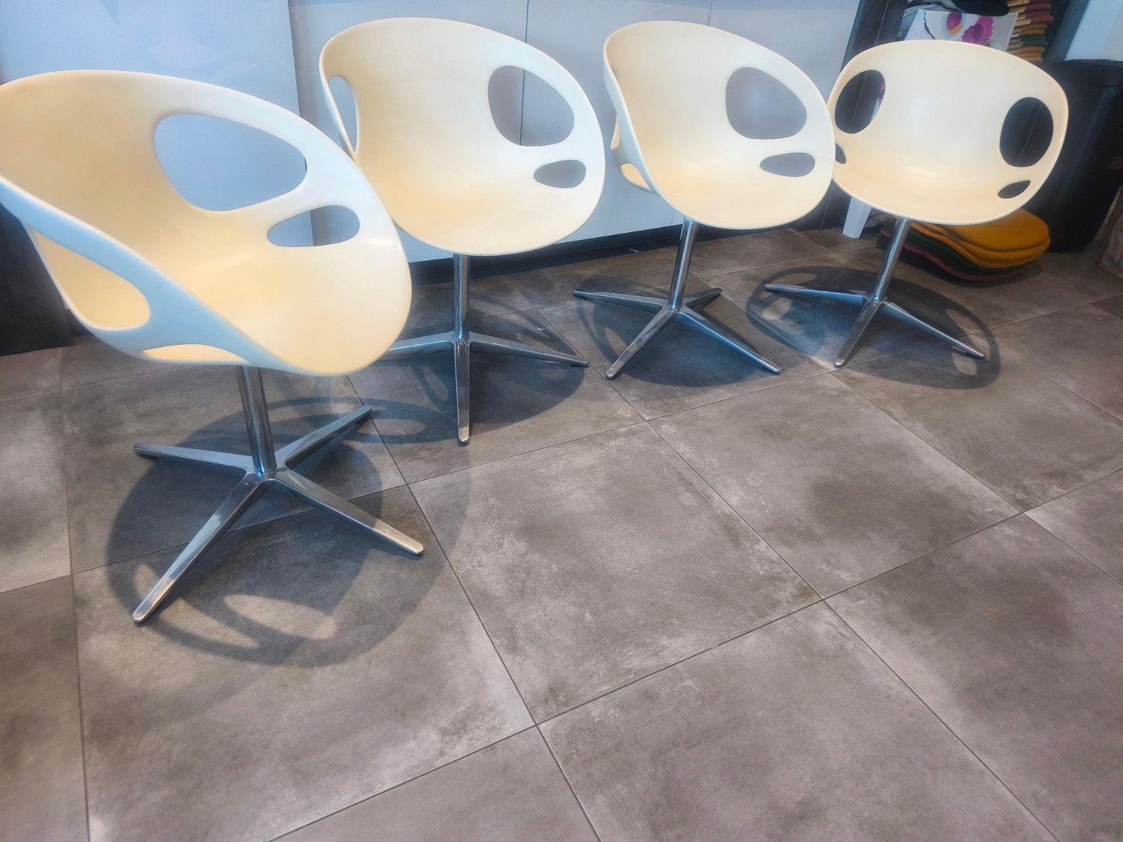4 design stoelen Fritz Hansen, Muziek en Instrumenten, Ophalen
