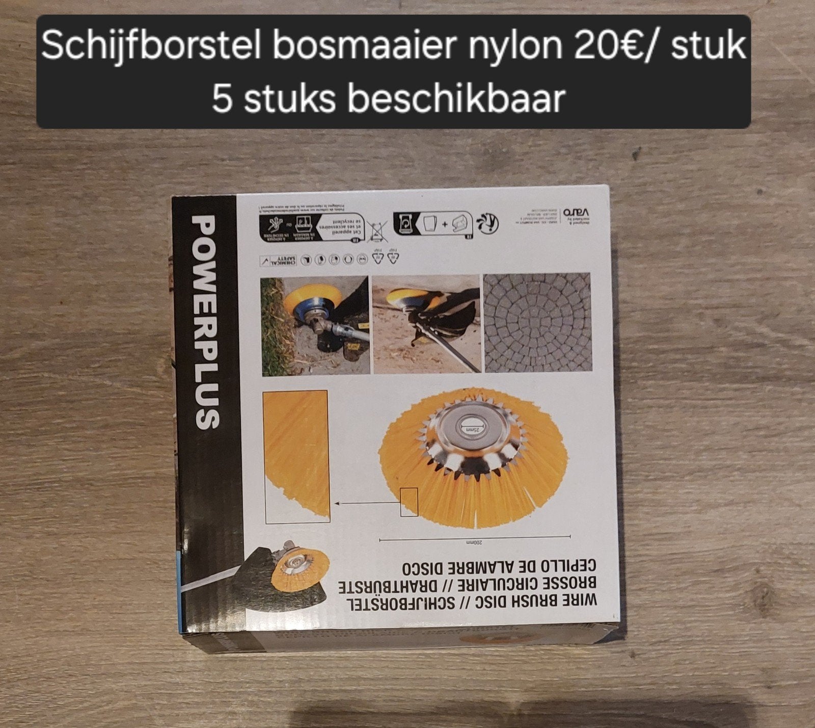 Borstels voor bosmaaier, Tuin en Terras, Ophalen of Verzenden