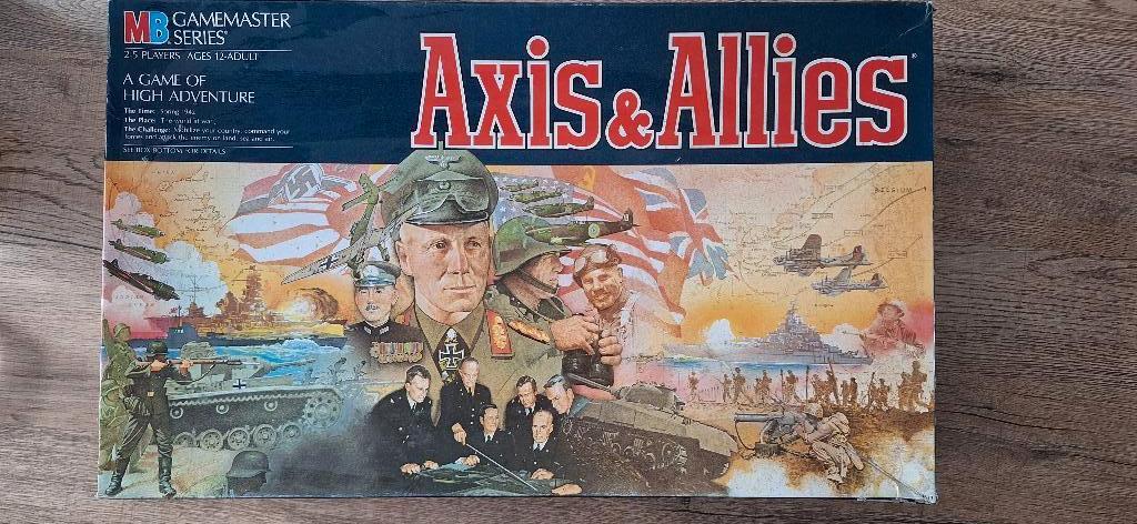 Axis & Allies 1942 The World at War bordspel (2-5 spelers), Hobby & Loisirs créatifs, Enlèvement, Comme neuf, MB spelen