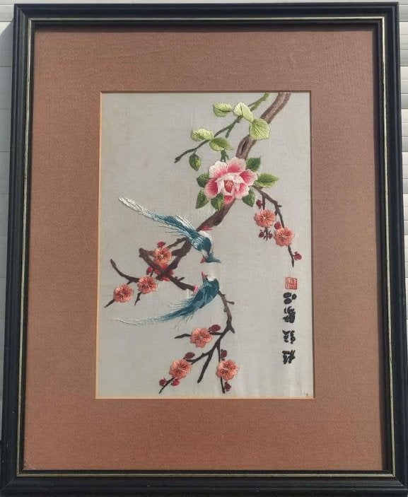 Estampe chinoise ou japonaise, Antiek en Kunst, Kunst | Etsen en Gravures, Ophalen of Verzenden
