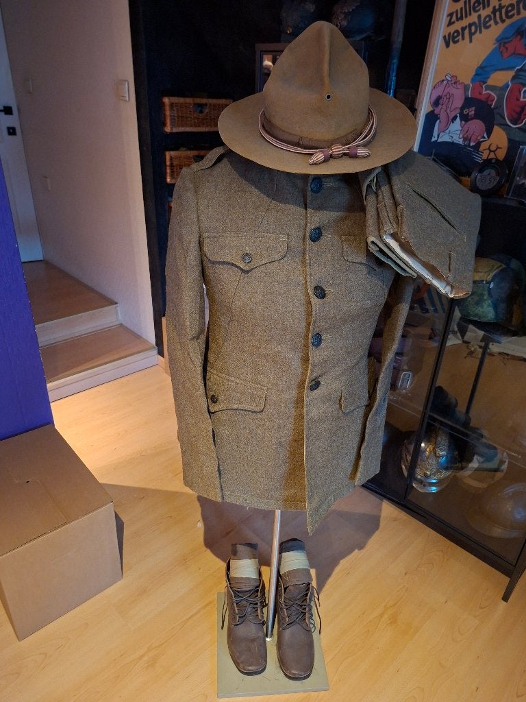 1918 US ambulance service corps, Verzamelen, Ophalen, Landmacht, Kleding of Schoenen