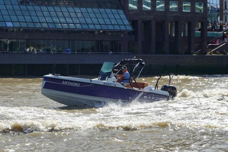 Speedboat / motorboot Saxdor 200 + 115pk, Enlèvement, Comme neuf