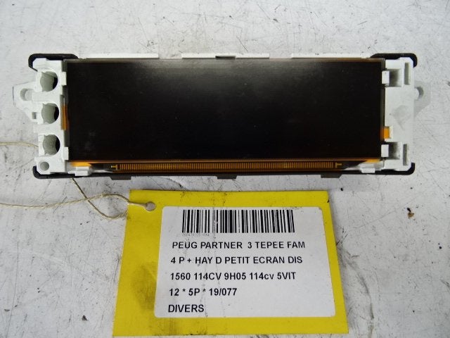 DIVERS DIVERS Partner Tepee (7A / B/C/D/E/F/G/J/P/S), Utilisé, Peugeot
