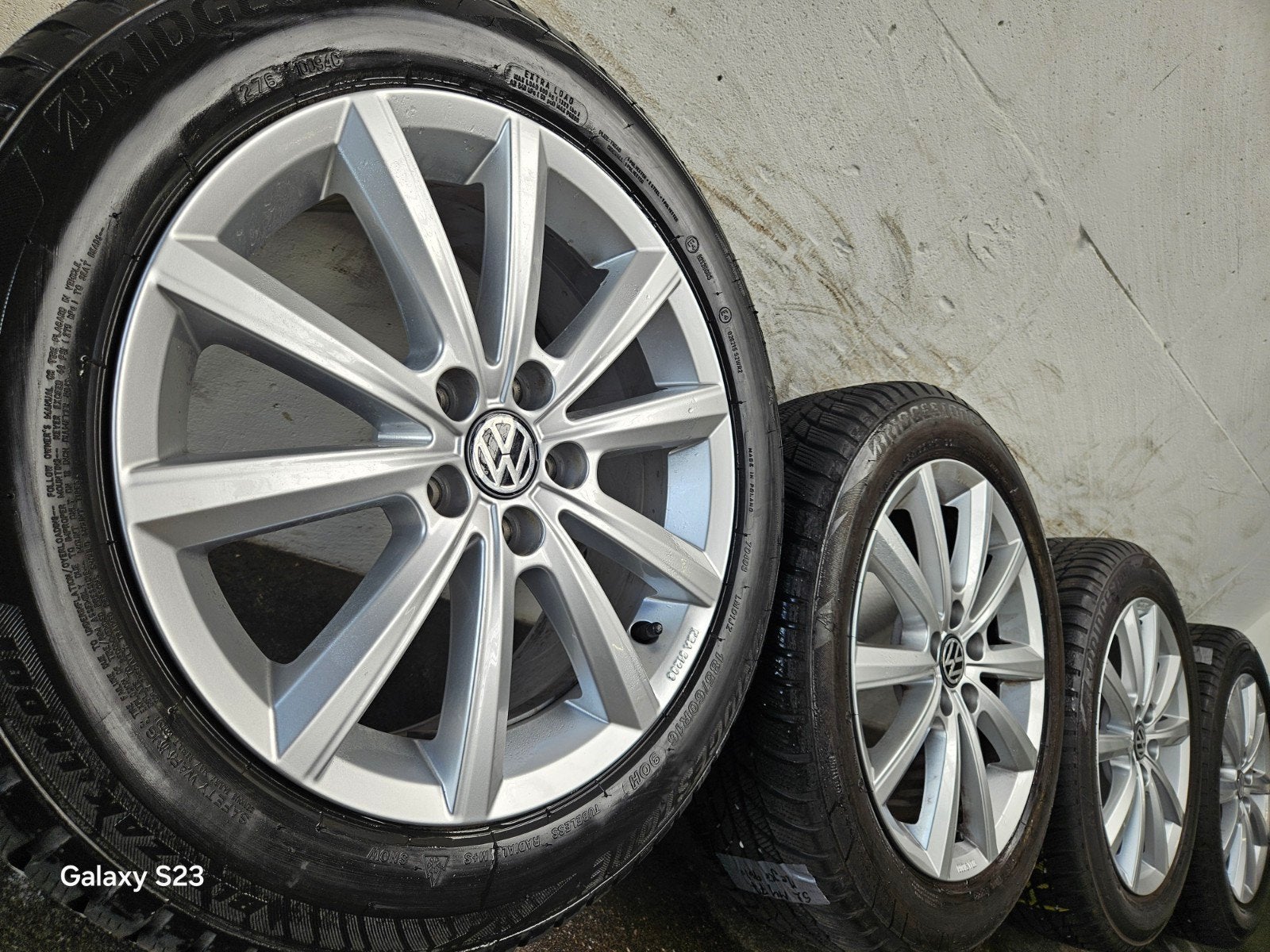 16 inch originele Vw polo Seat ibiza velgen winterbanden, Enlèvement ou Envoi