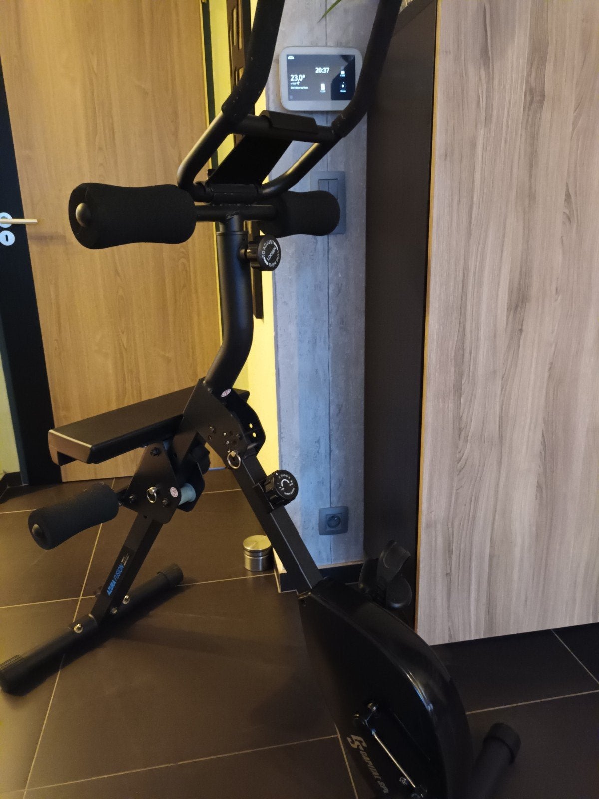 Capital Sports Azura Fusion 3-in-1 Hometrainer & Buikspiertr, Ophalen, Zo goed als nieuw, Metaal, Benen