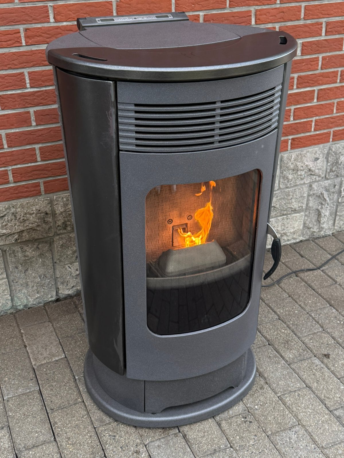 Pelletkachel edilkamin logo 9kw gratis leveren, Ophalen of Verzenden