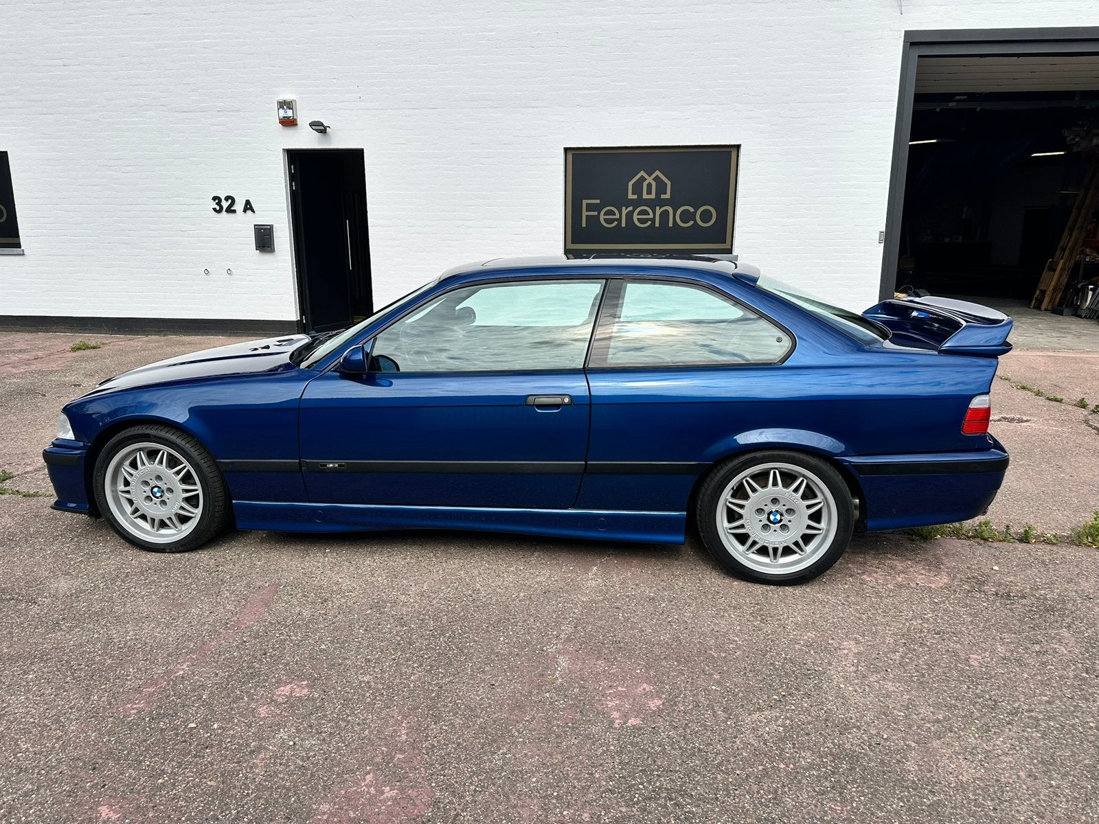 Bmw M3 E36 3.0 Oltimer 1996 avusblauw supersprint, foto 5