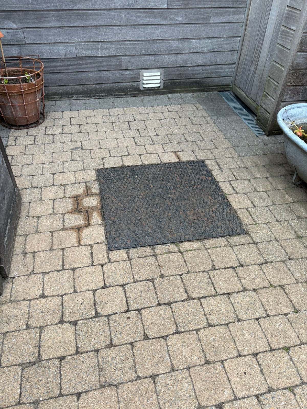 Metalen putdeksel, Doe-het-zelf en Bouw, Metalen, Ophalen, Gebruikt, IJzer
