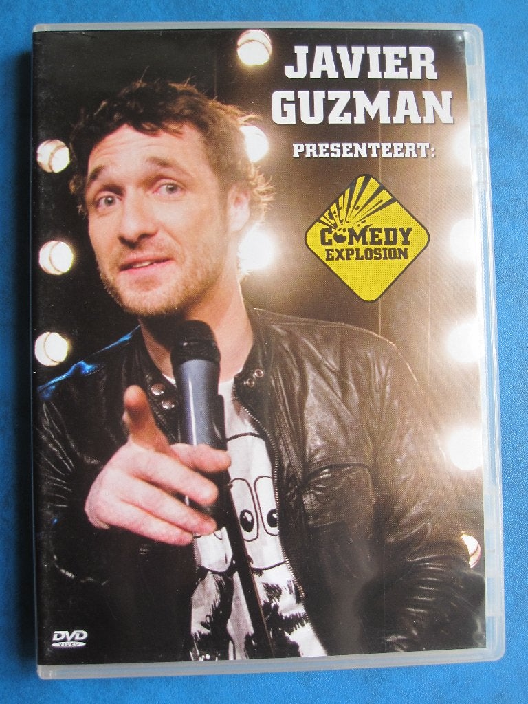 Javier Guzman présente : Comedy Explosion, CD & DVD, Enlèvement ou Envoi, Comme neuf, Néerlandais, Stand-up ou Spectacle de théâtre
