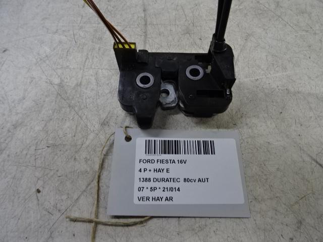 SERRURE COFFRE Ford Fiesta 5 (JD / JH) (01-2001/12-2009), Utilisé, Ford, Haillon arrière