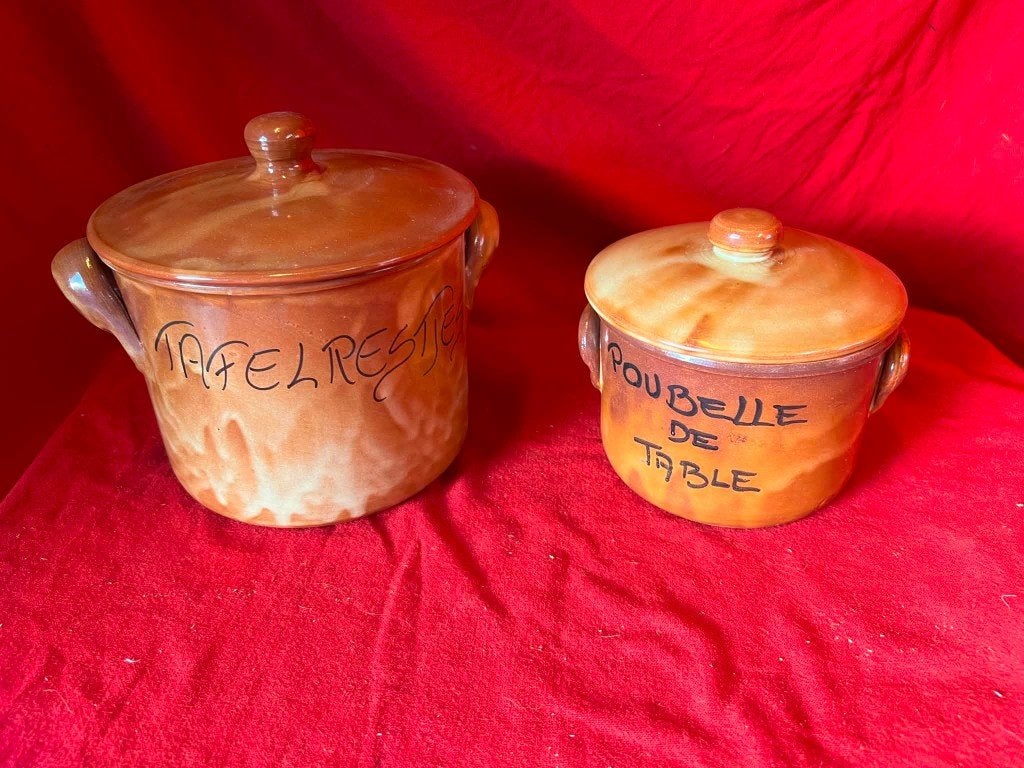 Poubelles de table., Enlèvement ou Envoi, Comme neuf, Autres matériaux