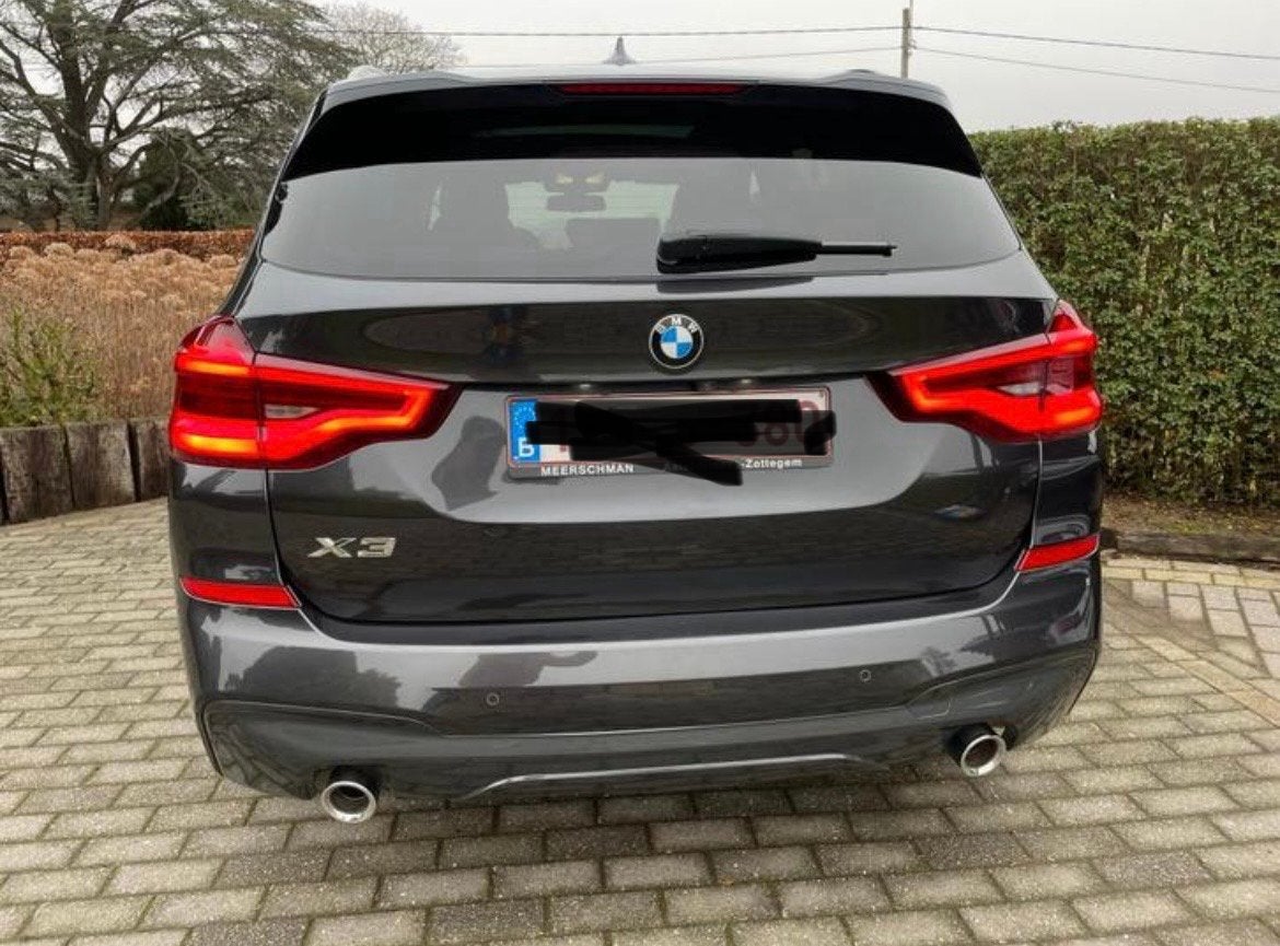 BMW X3 xDrive20d Pack M, Automaat, Dealer onderhouden, Zwart, Leder