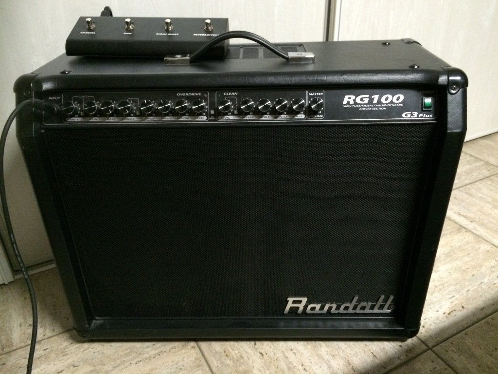 Ampli Randall idéal pour le heavy rock et le metal RG 100, Enlèvement, Utilisé, Guitare, 100 watts ou plus