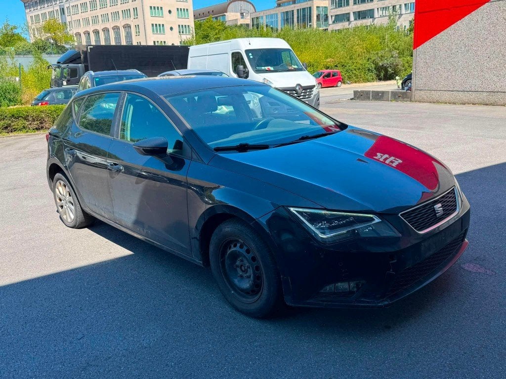 SEAT LEON/1.6TDI/2015, Autos, Achat, Entreprise, Leon, Noir