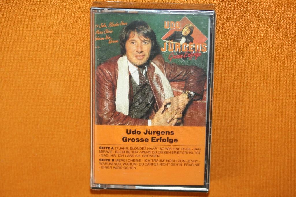 new - Udo Jürgens – Großen Erfolge, Cd's en Dvd's, Cassettebandjes, Ophalen of Verzenden, Nieuw in verpakking, Pop, 1 bandje