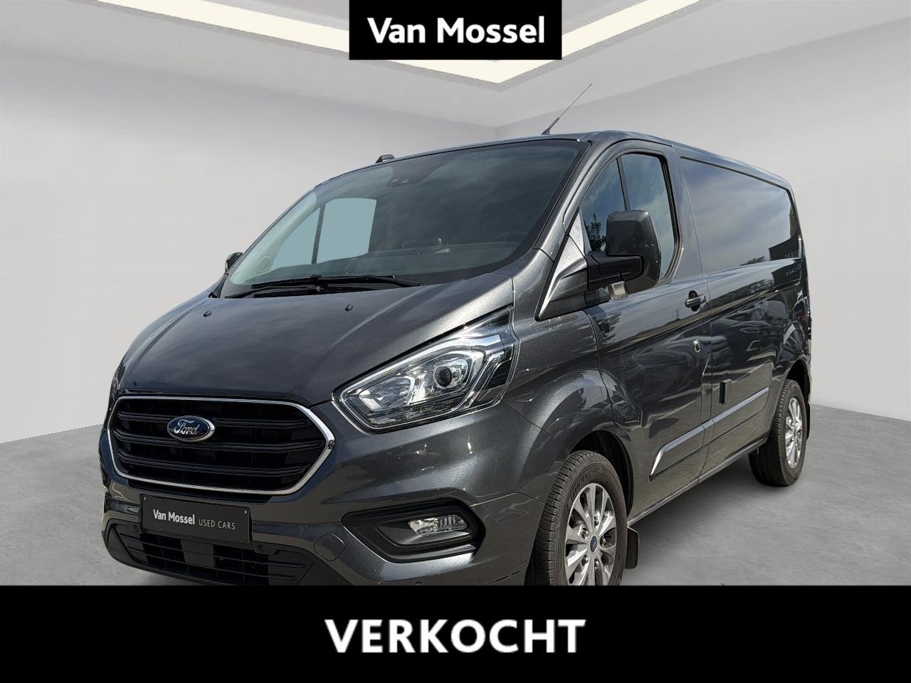 Ford Transit Custom 300S 2.0TD 170Pk/125Kw A6 FWD, Auto's, 4 deurs, Stof, Gebruikt, Zwart