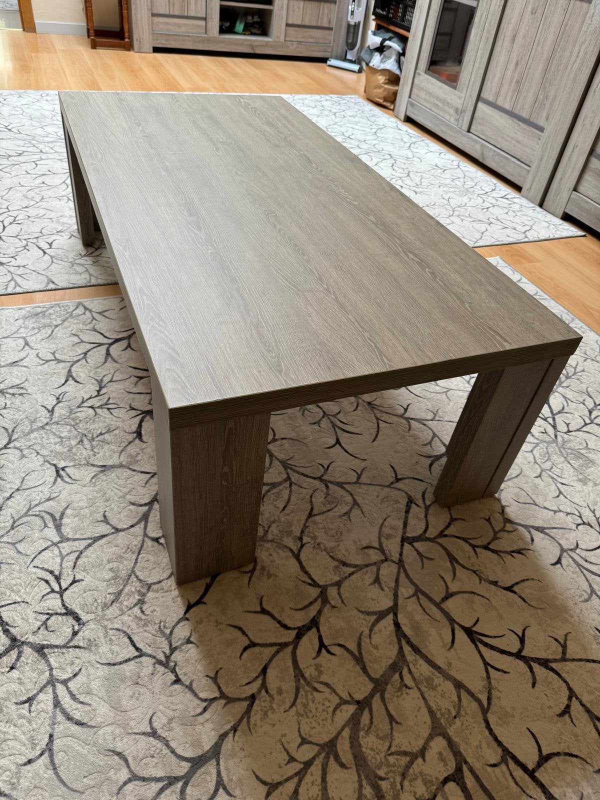 Woonkamer Salon Tafel Perfect Staad, Huis en Inrichting, Tafels | Salontafels, Ophalen, 100 tot 150 cm, Grenenhout, Vierkant
