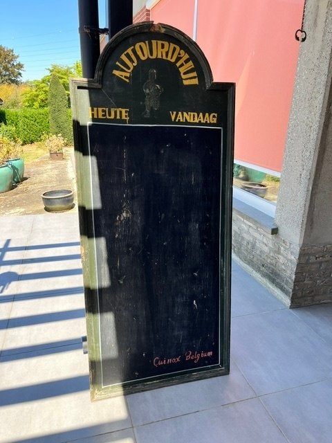 Stoepbord of Krijtbord, Antiquités & Art, Antiquités | Autres Antiquités, Enlèvement