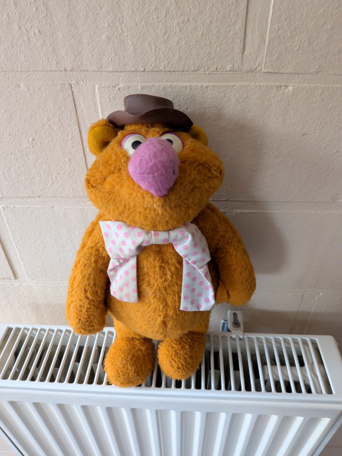 Muppets Fozzie bear, Kinderen en Baby's, Gebruikt, Beer, Ophalen of Verzenden, Middelgroot (20 tot 80 cm)
