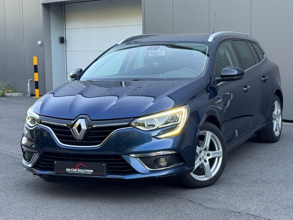 Renault Megane Limited 1.2Tce 119Dkm 2018 euro6B, Auto's, Stof, 4 cilinders, Blauw, 1198 cc