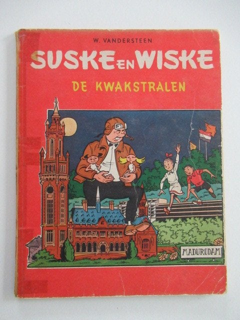 suske en wiske...nr.36....de kwakstralen........1st, Boeken, Stripverhalen, Ophalen of Verzenden, Gelezen