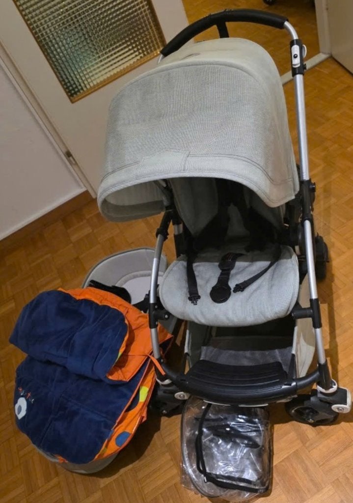 Poussette bougaboo bee 5, Kinderen en Baby's, Gebruikt, Bugaboo, Met reiswieg, Ophalen