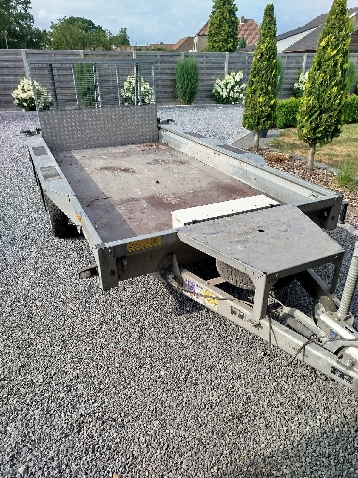 Ifor Williams dieplader gx126, Auto diversen, Aanhangers en Bagagewagens, Ophalen