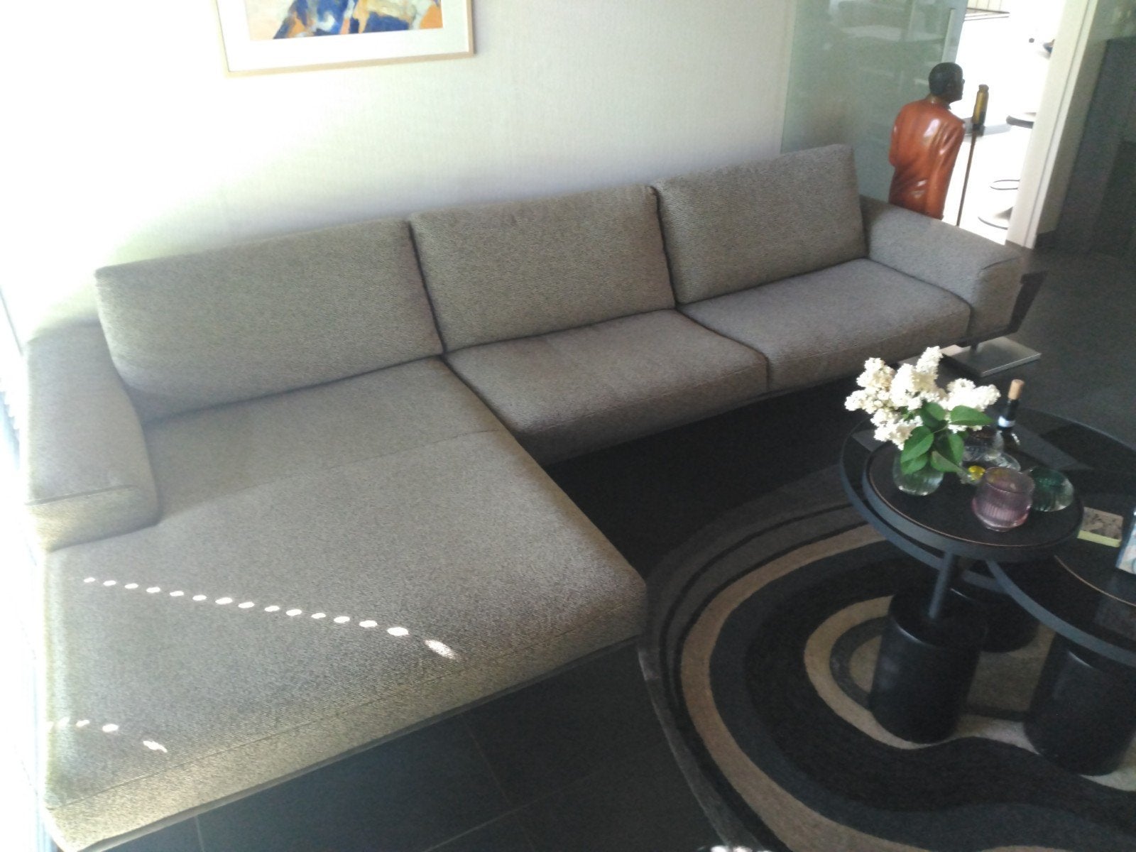 Koinor design salon, Ophalen, Zo goed als nieuw, Leer