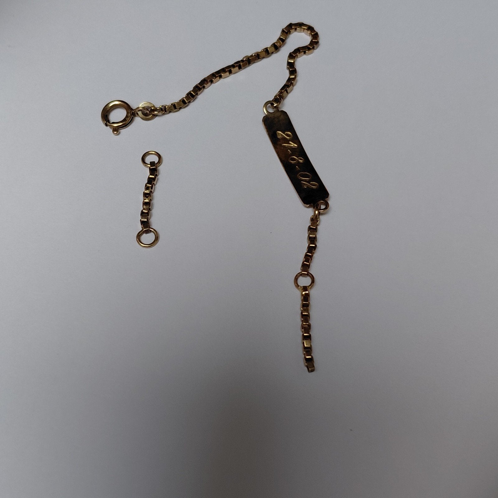 Bracelet cassé en or 8 carats, Bijoux, Sacs & Beauté, Bracelets, Enlèvement