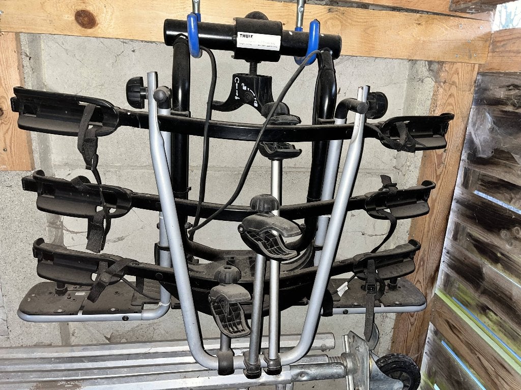 Porte-vélos THULE Euroride 943, Enlèvement, 3 vélos ou plus, Utilisé, Support d'attelage