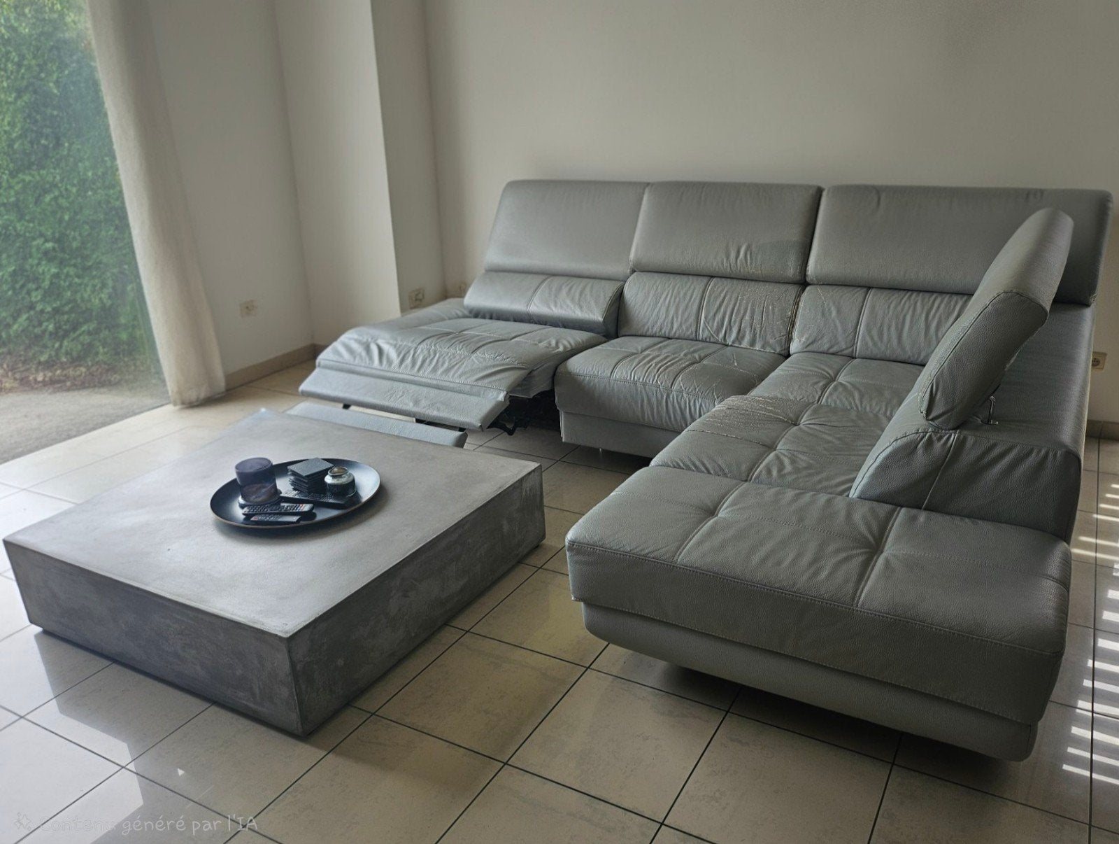 Salon d'angle 100€, Ophalen