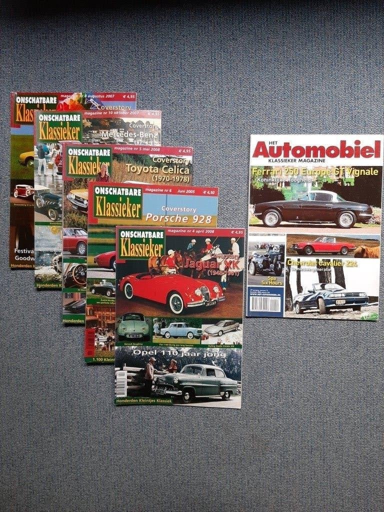 6 classic car autobladen van 2005 - 2008 voor 15€, Boeken, Auto's | Folders en Tijdschriften, Ophalen of Verzenden, Zo goed als nieuw