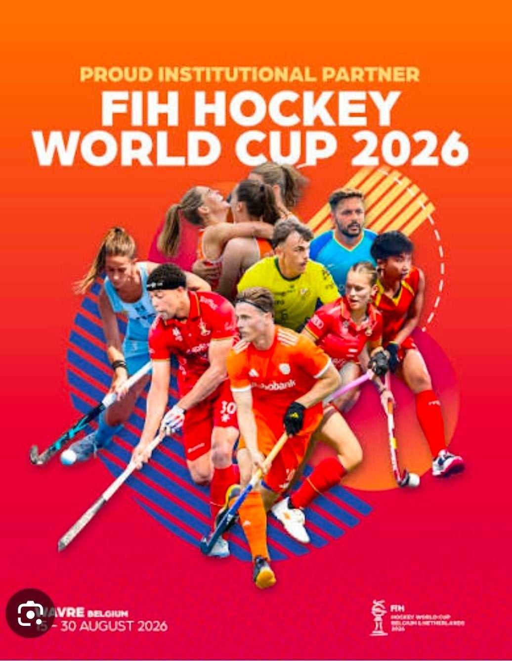 Coupe du Monde hockey 2026 à Wavre 2 places demi-finale, Tickets & Billets