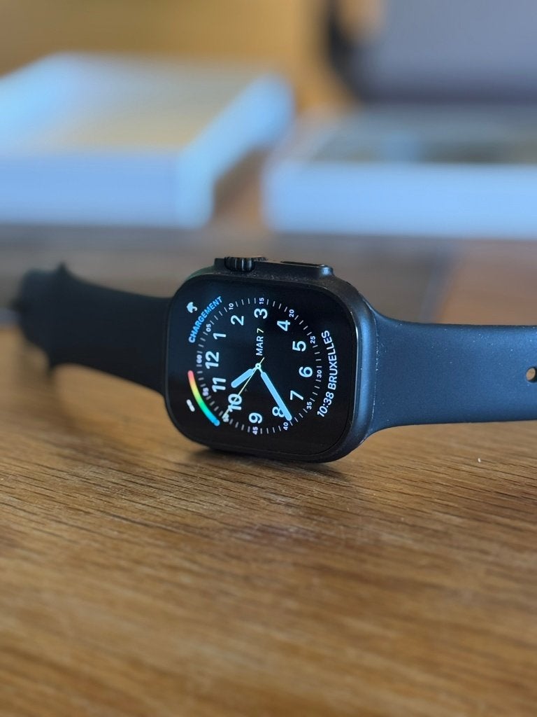 APPLE WATCH ULTRA3 49 BLACK TI, Étanche, Avancer d'un pas, Apple Watch, IOS