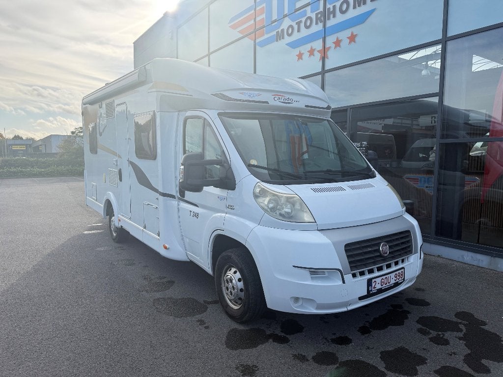 Carado T348, Caravans en Kamperen, TV, Fiat, Tot en met 2, 6 tot 7 meter