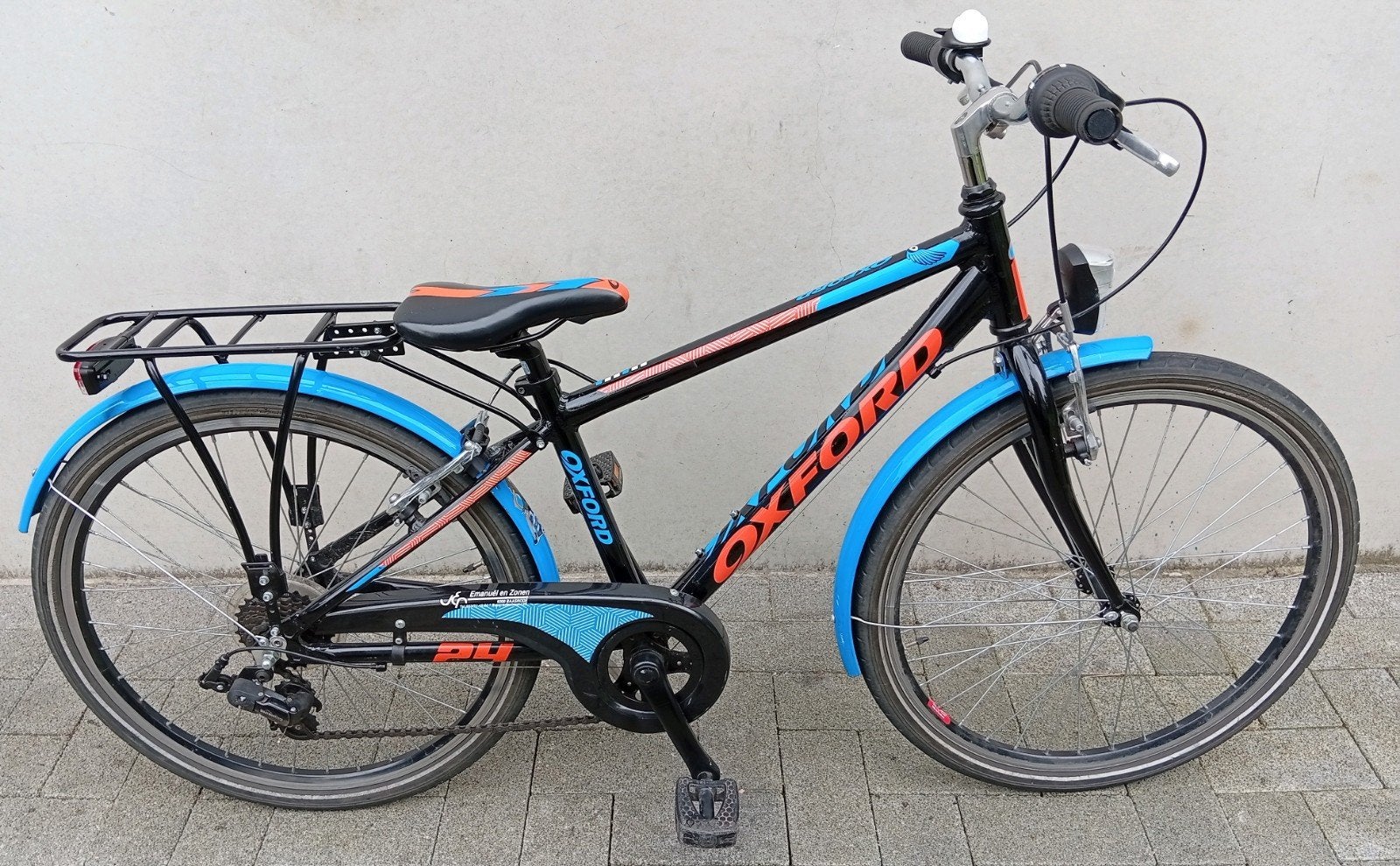 Jongensfiets alu Oxford Kick Off 24inch 7speed NWP 450€ 🚴‍♂, Ophalen, Gebruikt, Trapvoertuig