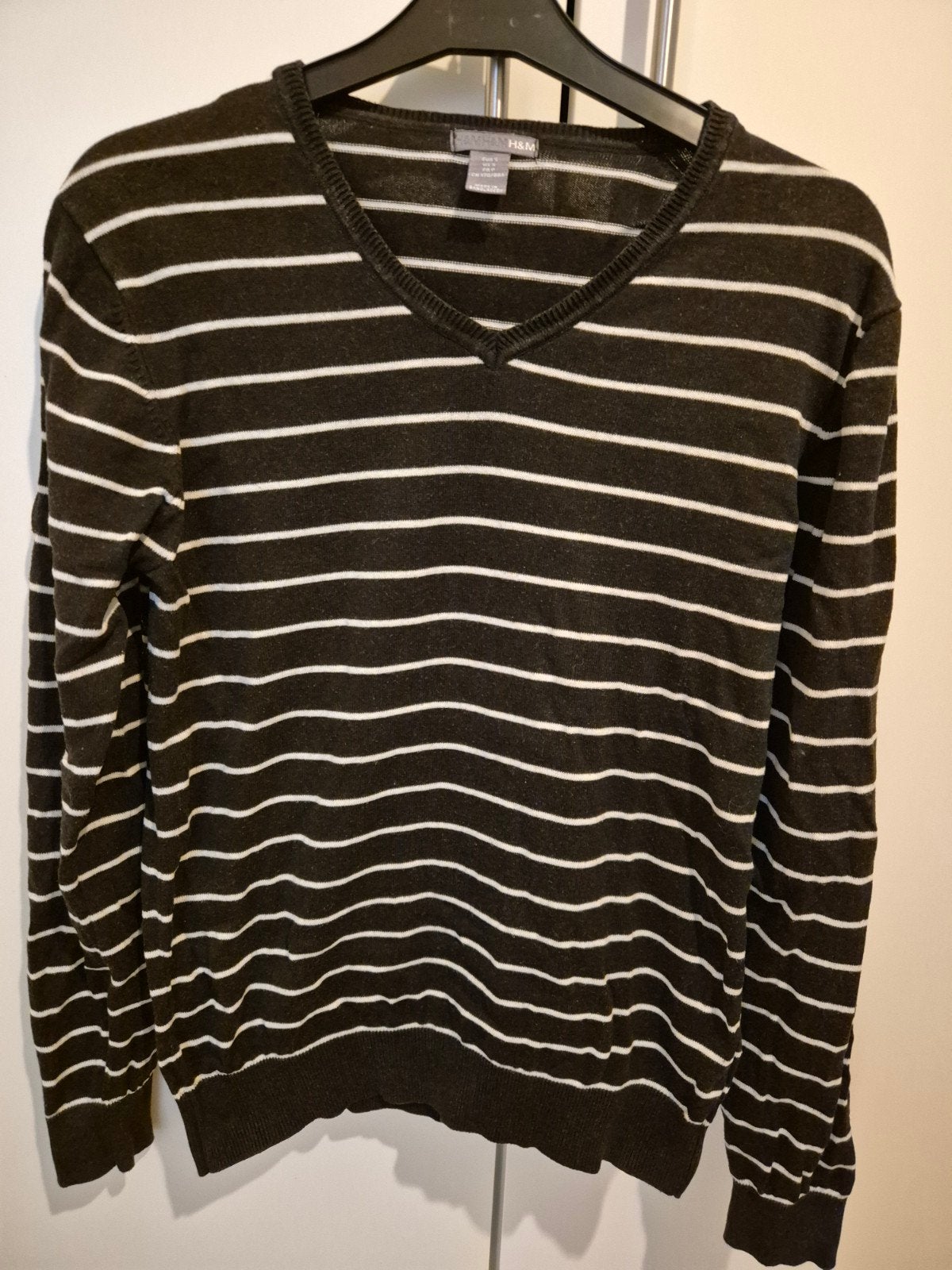 trui H&M Small, Kleding | Heren, Truien en Vesten, Wit, Ophalen of Verzenden, Zo goed als nieuw, H&M
