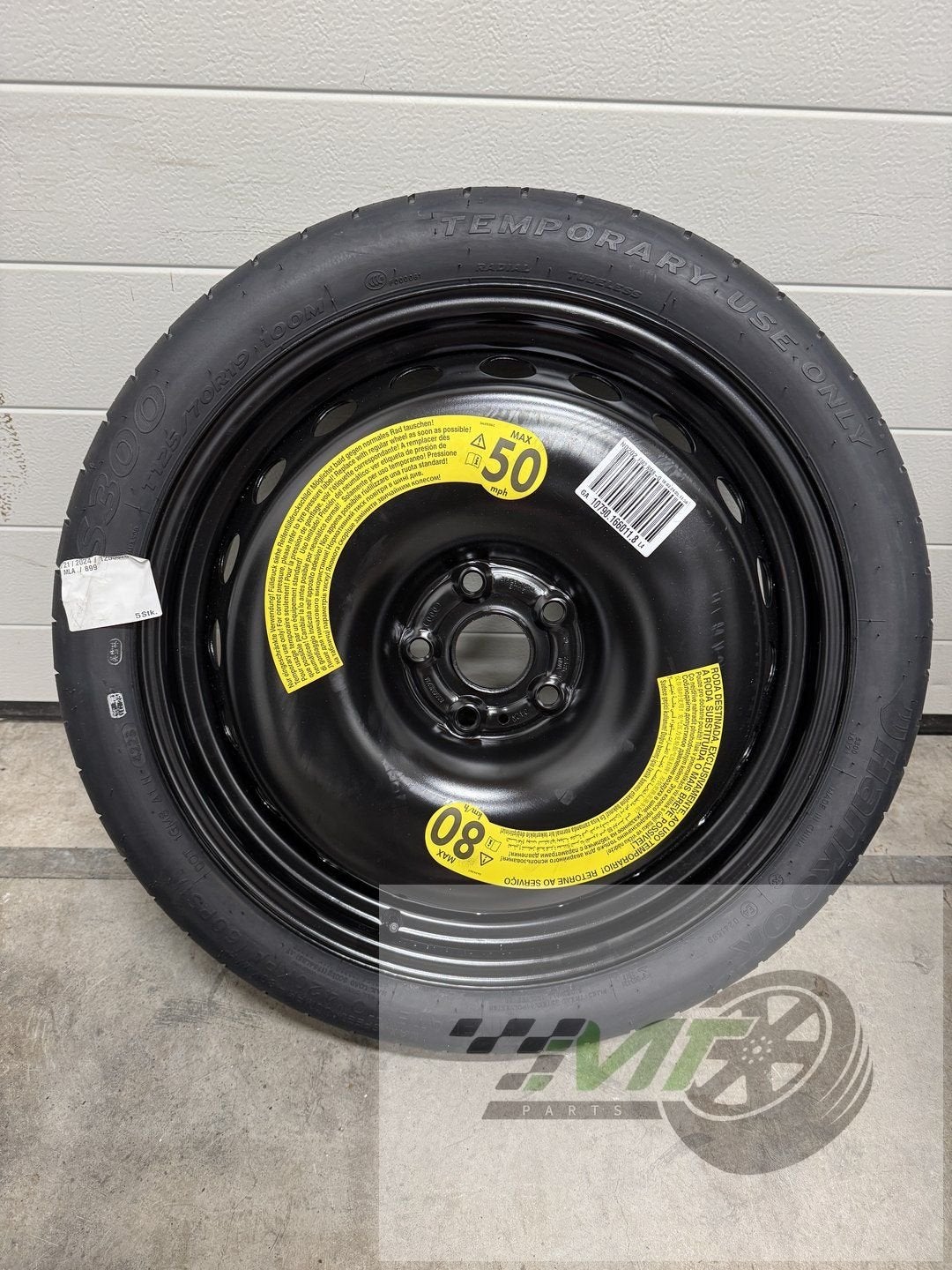 19" Reservewiel thuiskomer Audi Vw Skoda Seat OEM, Auto-onderdelen, -, -, Ophalen of Verzenden, -