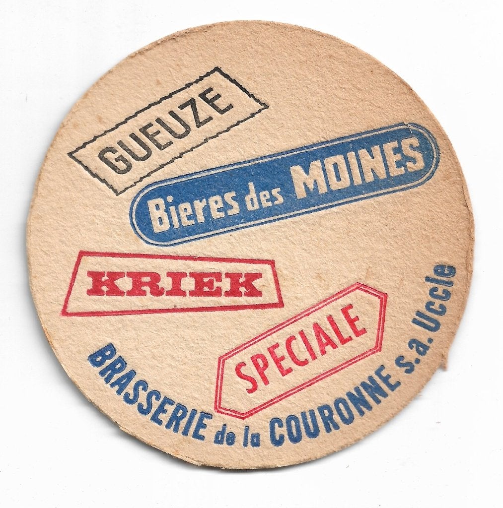 sous-bock Gueuze bieres des moines, Collections, Enlèvement ou Envoi, Comme neuf, Sous-bock