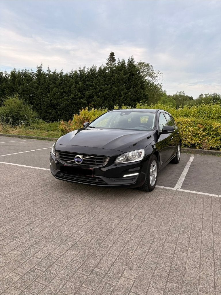 Volvo v60, Auto's, Volvo, Voorwielaandrijving, Stof, 1969 cc, Zwart
